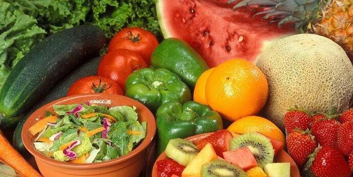 φρούτα και λαχανικά για την ουρική αρθρίτιδα