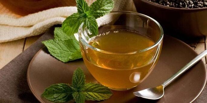 πράσινο τσάι με μέντα για απώλεια βάρους